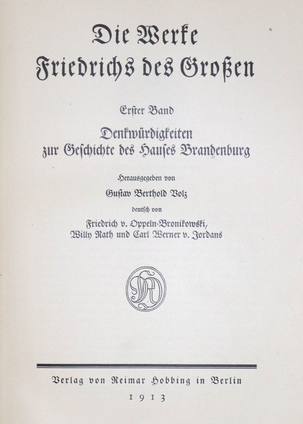 Volz,G.B. (Hrsg.). | Bild Nr.2