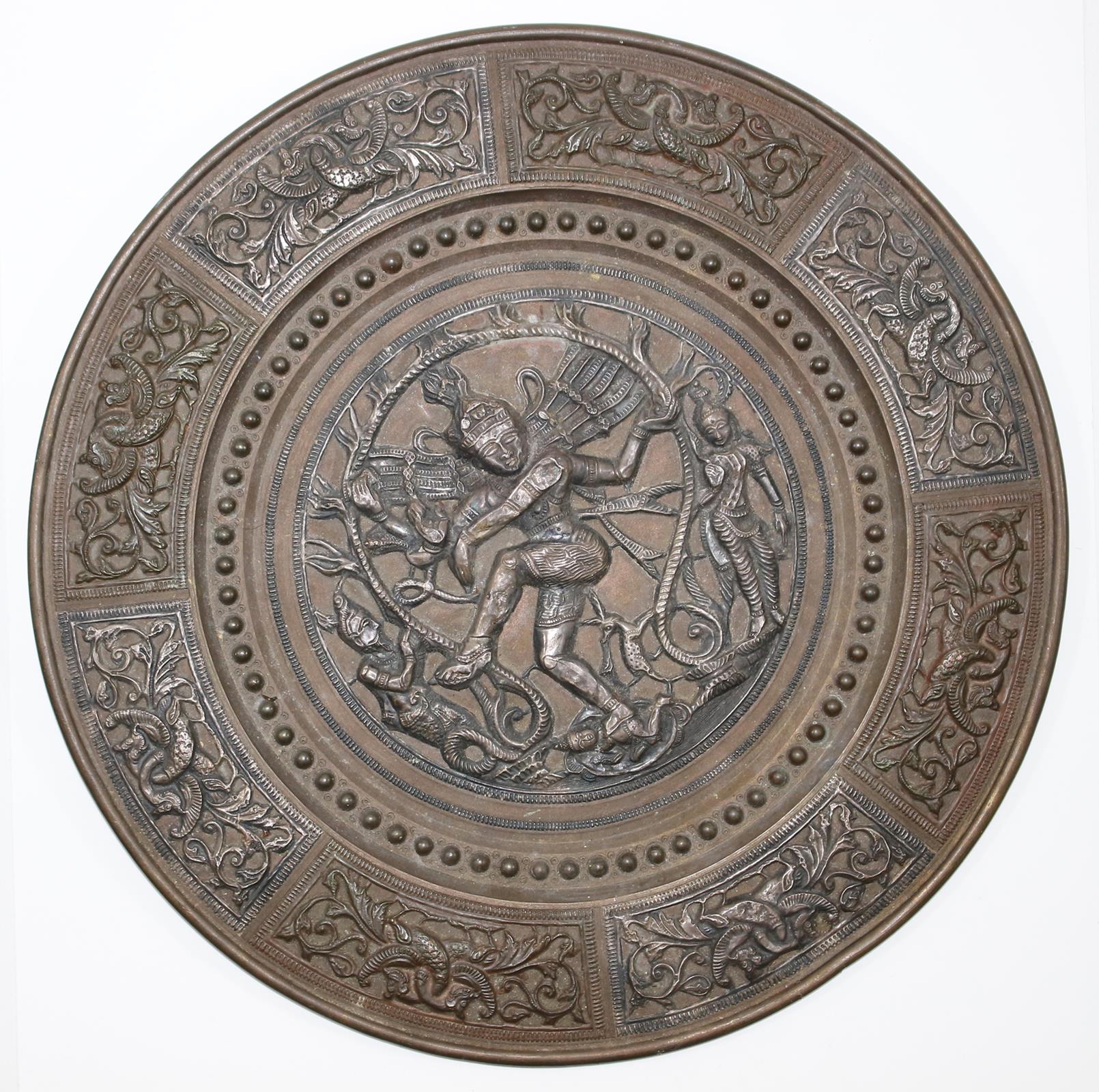 Reliefteller mit Shiva. | Bild Nr.1