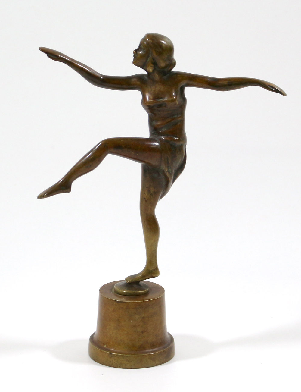 Jugendstil Bronze Tänzerin | Bild Nr.1
