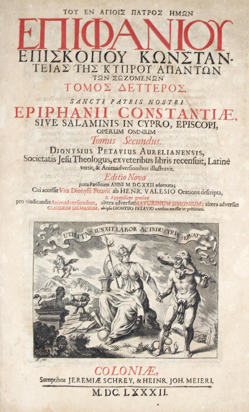 Epiphanius v. Salamis,S. | Bild Nr.1