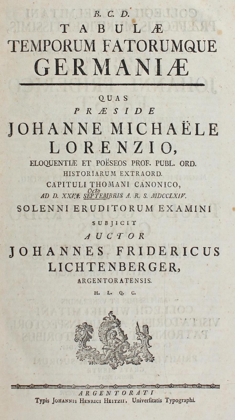 Lichtenberger, Johann Friedrich | Bild Nr.1