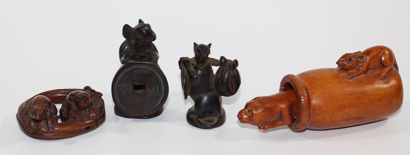 Ratten, Netsuke | Bild Nr.2