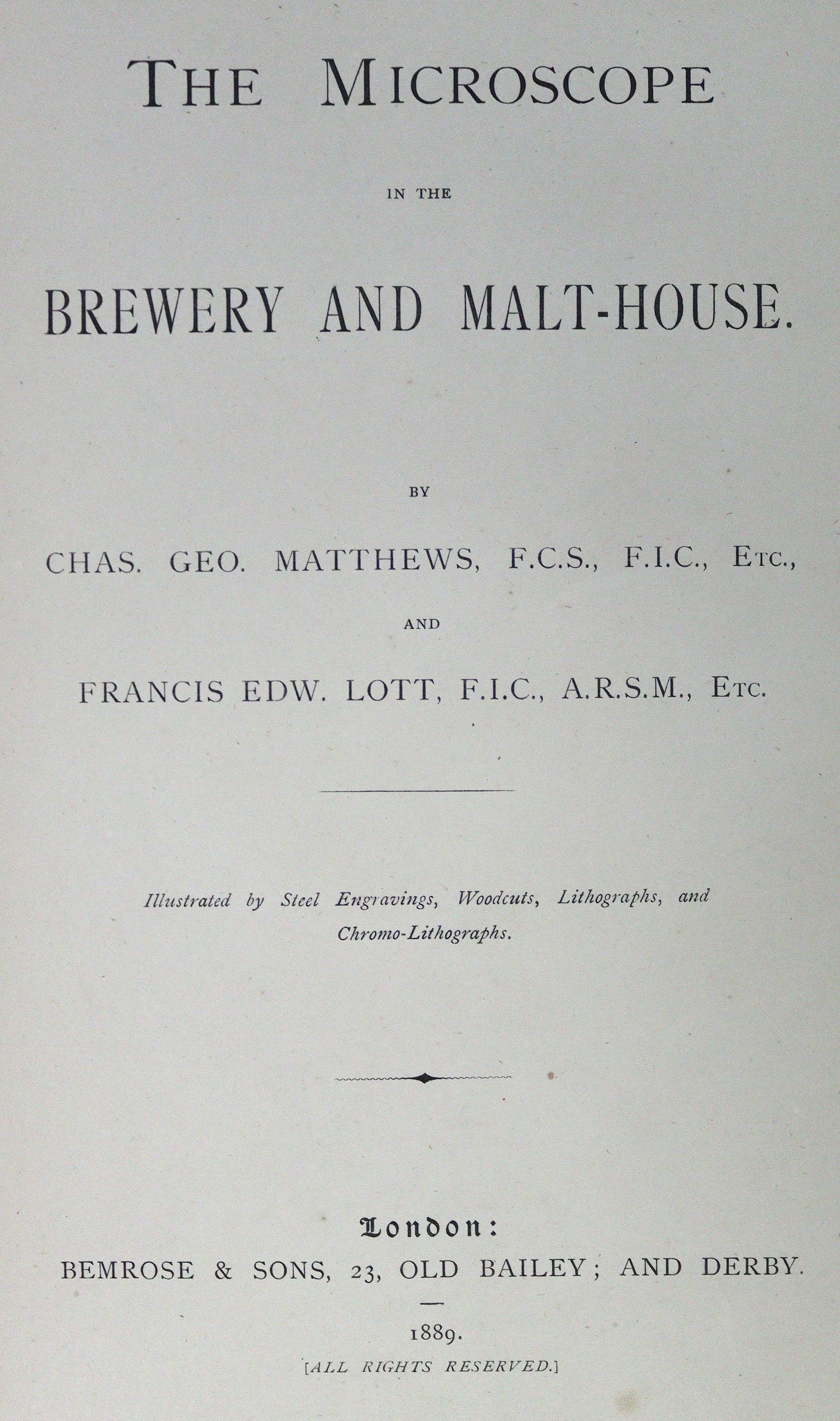 Matthews,C.G. u. F.E.Lott. | Bild Nr.2