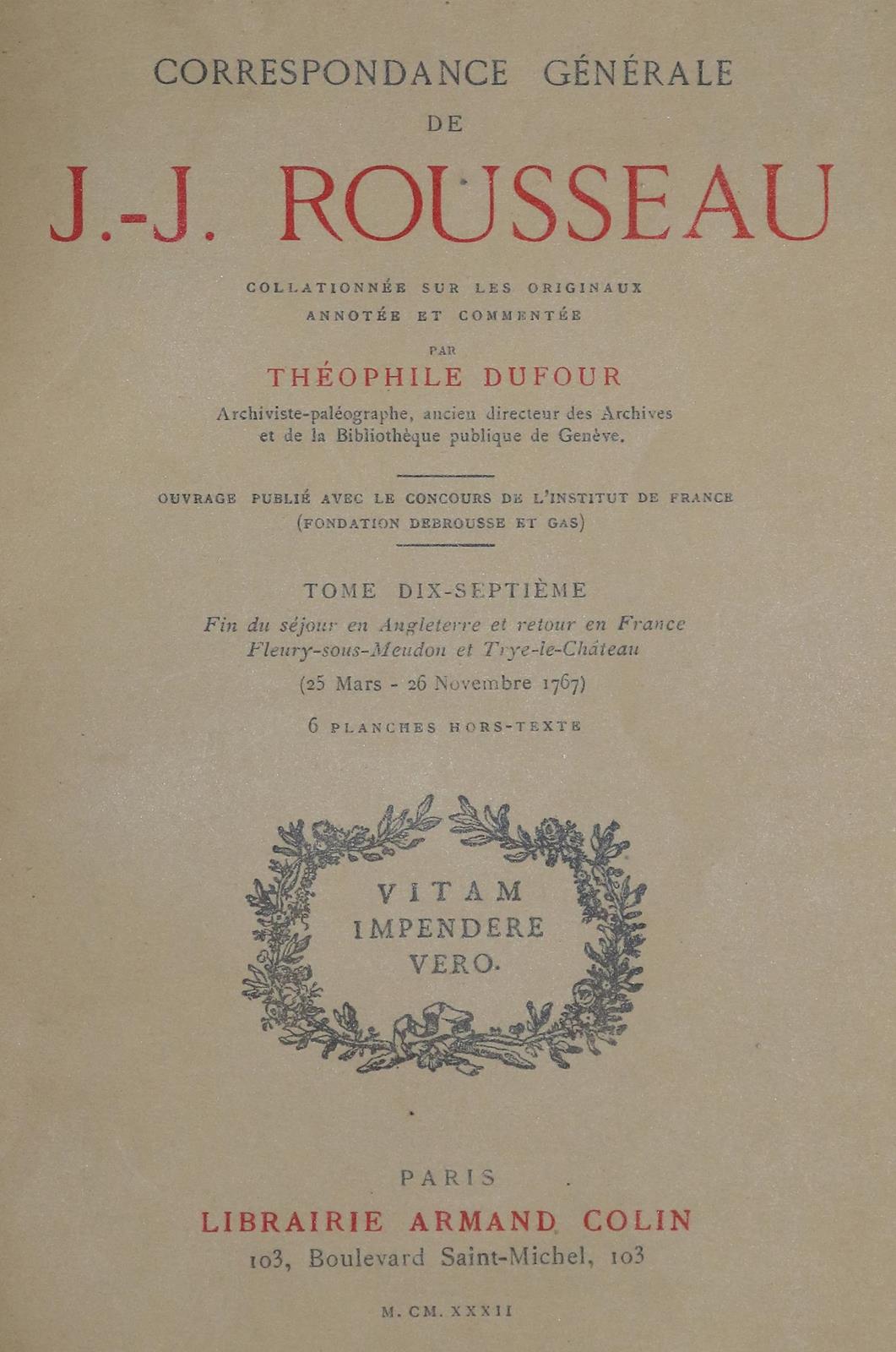 Rousseau,J.J. | Bild Nr.1