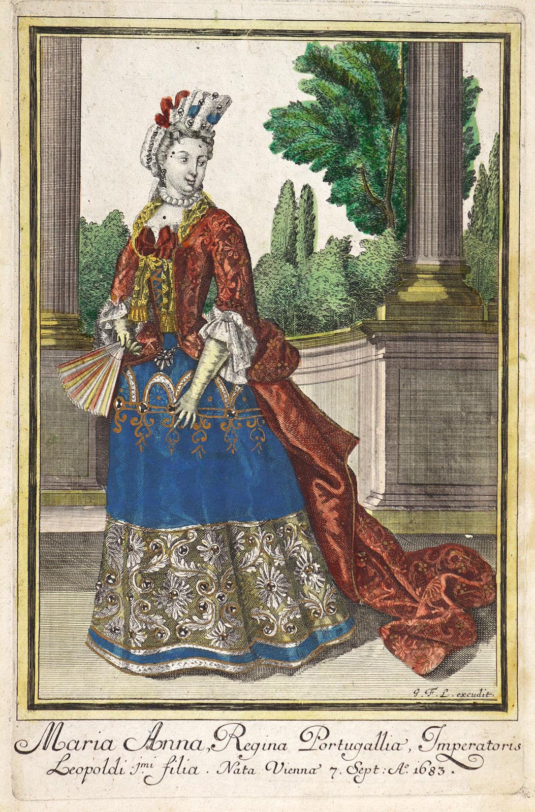 Maria Anna, Königin von Portugal. | Bild Nr.1