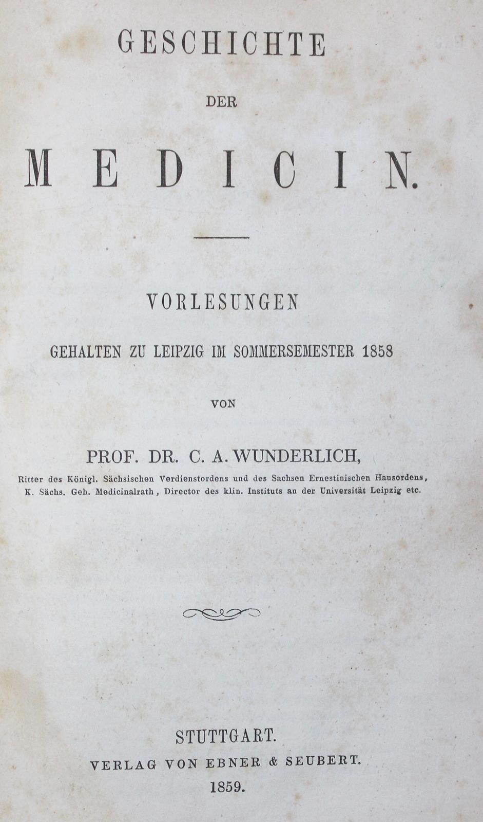 Medizingeschichte. | Bild Nr.1