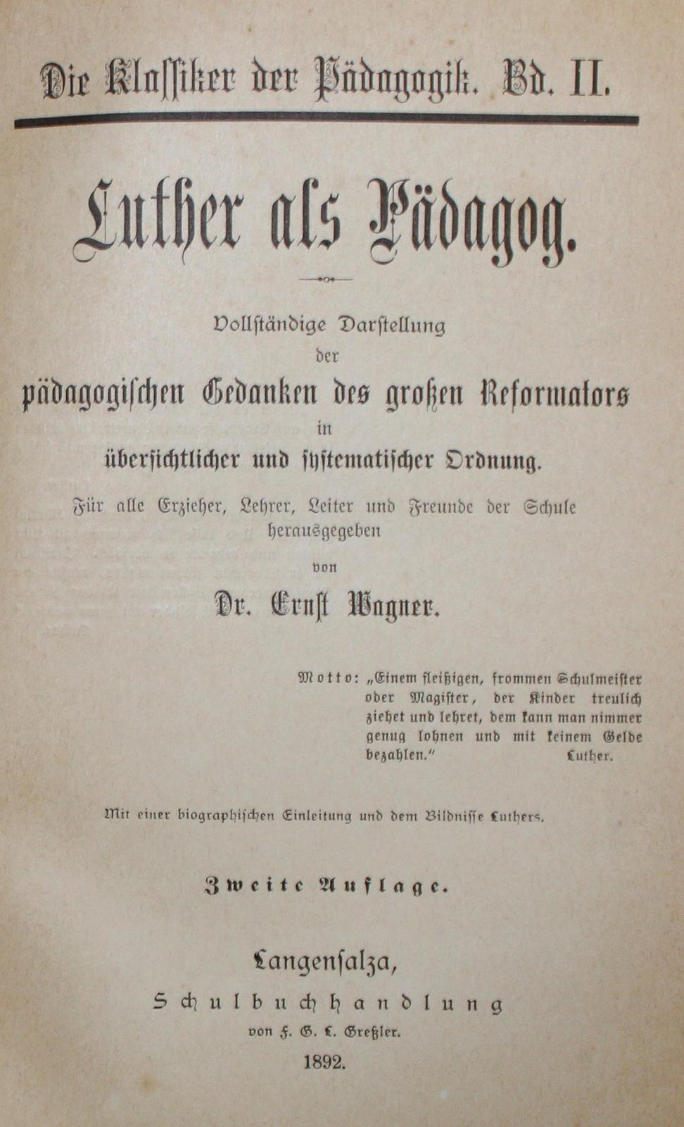 Klassiker der Pädagogik, Die. | Bild Nr.1