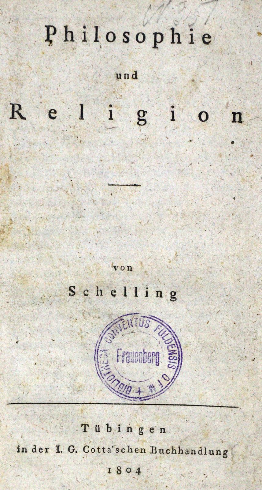 Schelling,F.W.J. | Bild Nr.1