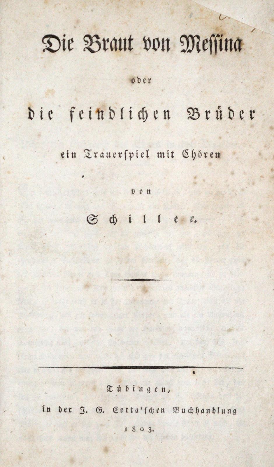 Schiller,(F.)v. | Bild Nr.1
