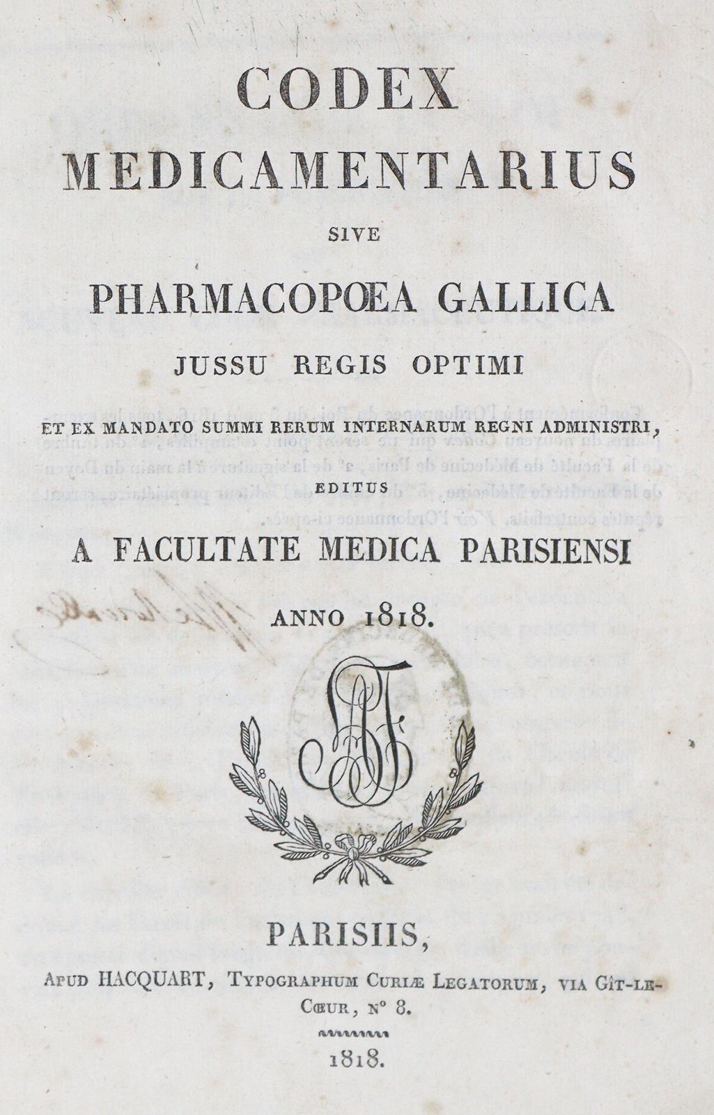 Codex Medicamentarius, | Bild Nr.1