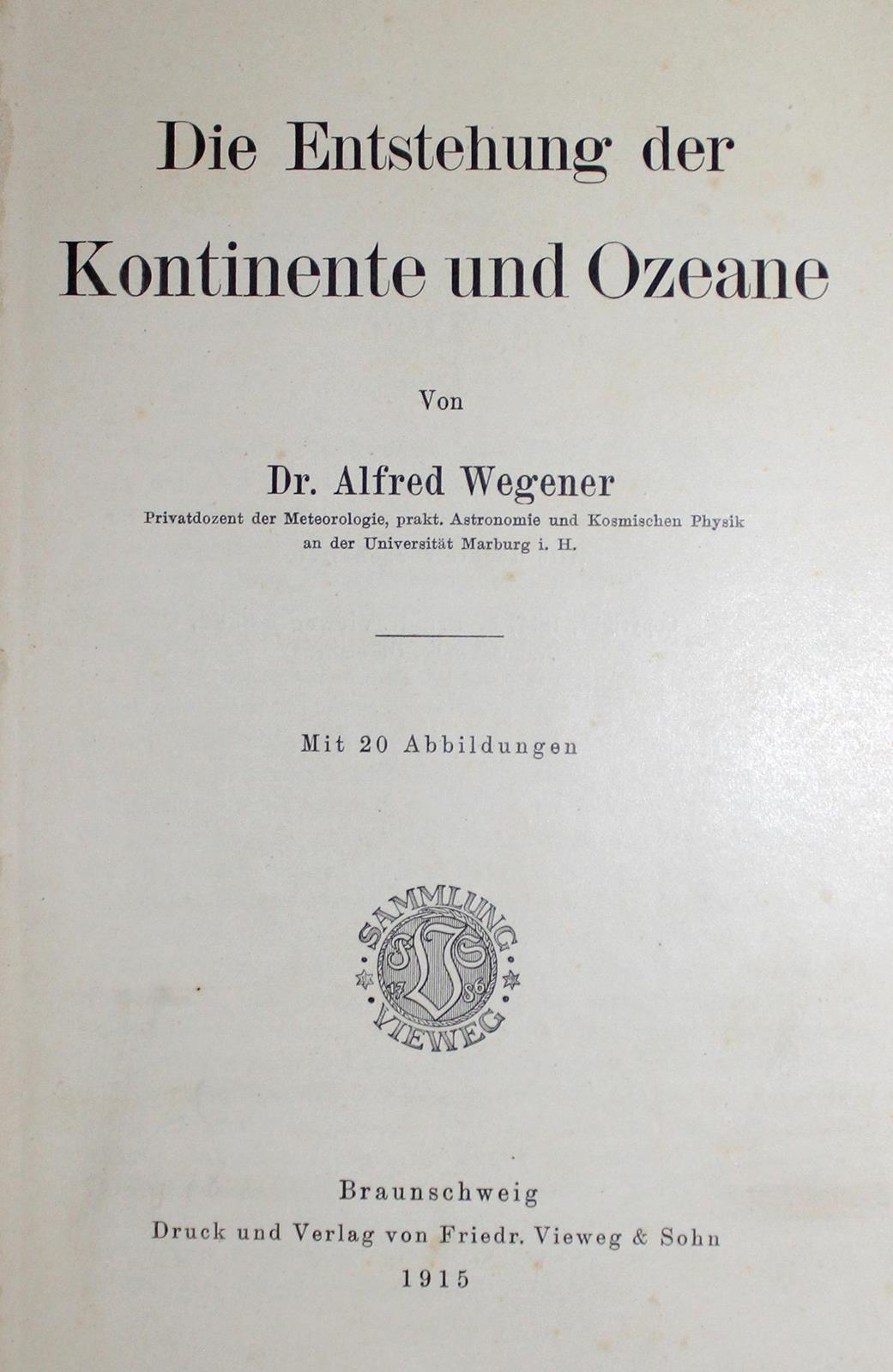 Wegener, A., | Bild Nr.1