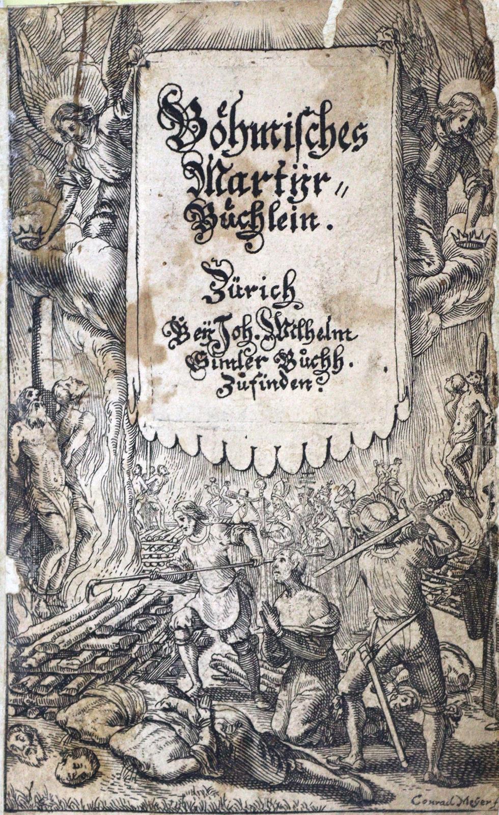 (Böhmisches Martyr-Büchlein, | Bild Nr.1