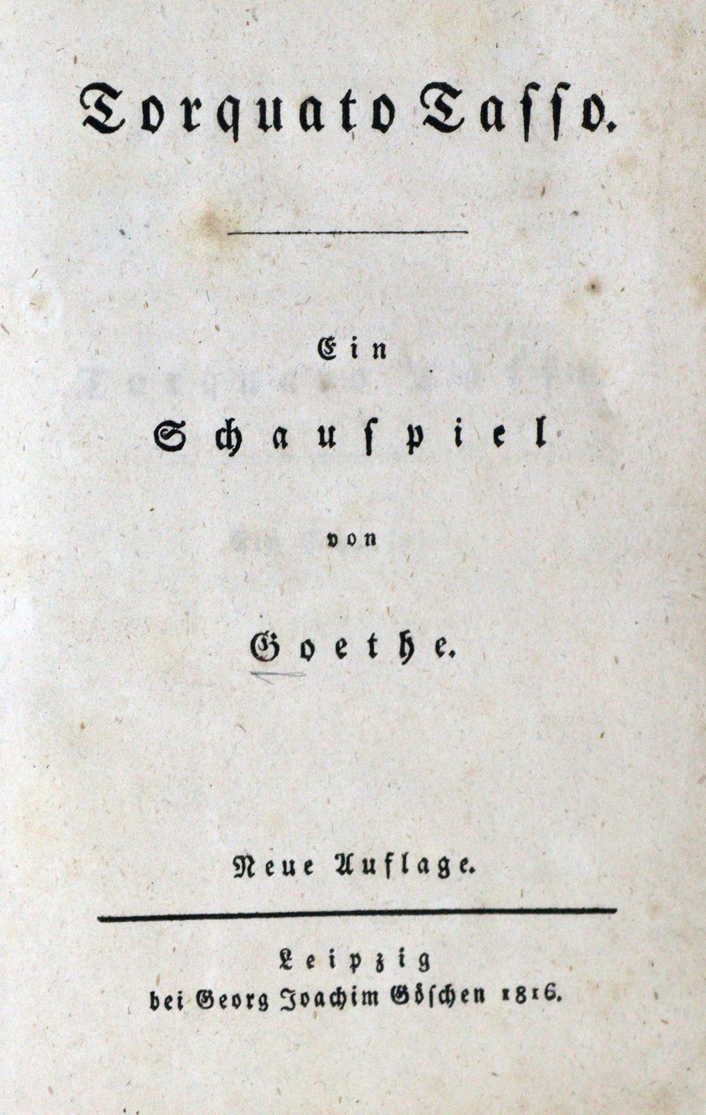 Goethe,(J.W.v.). | Bild Nr.2