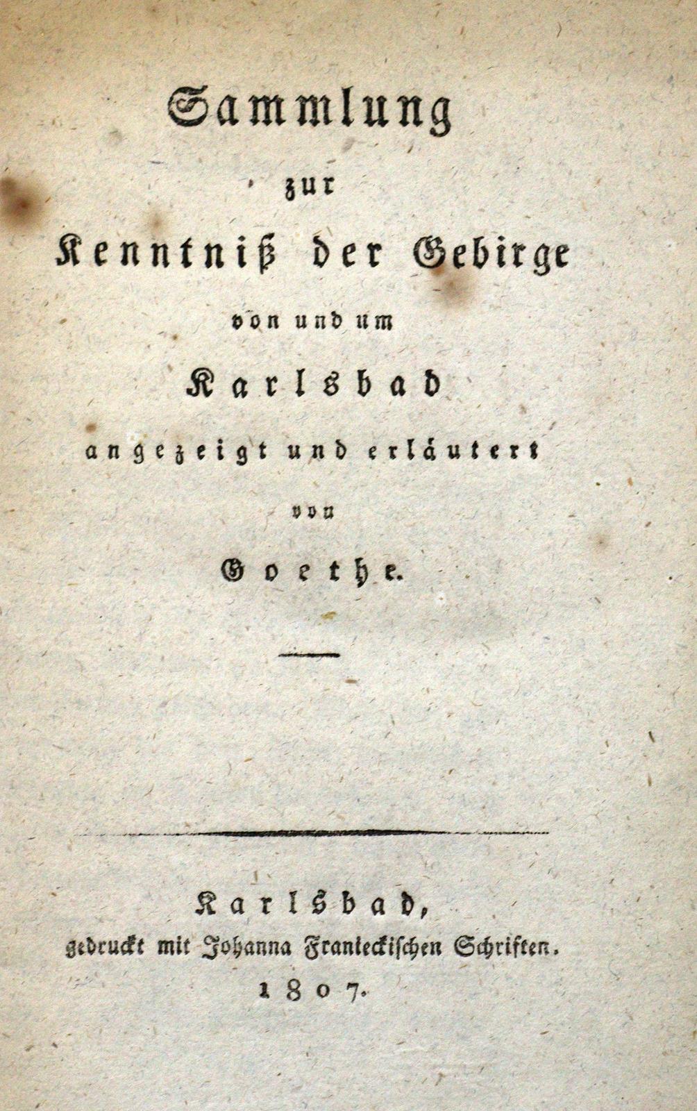 Goethe,(J.W.)v. | Bild Nr.1