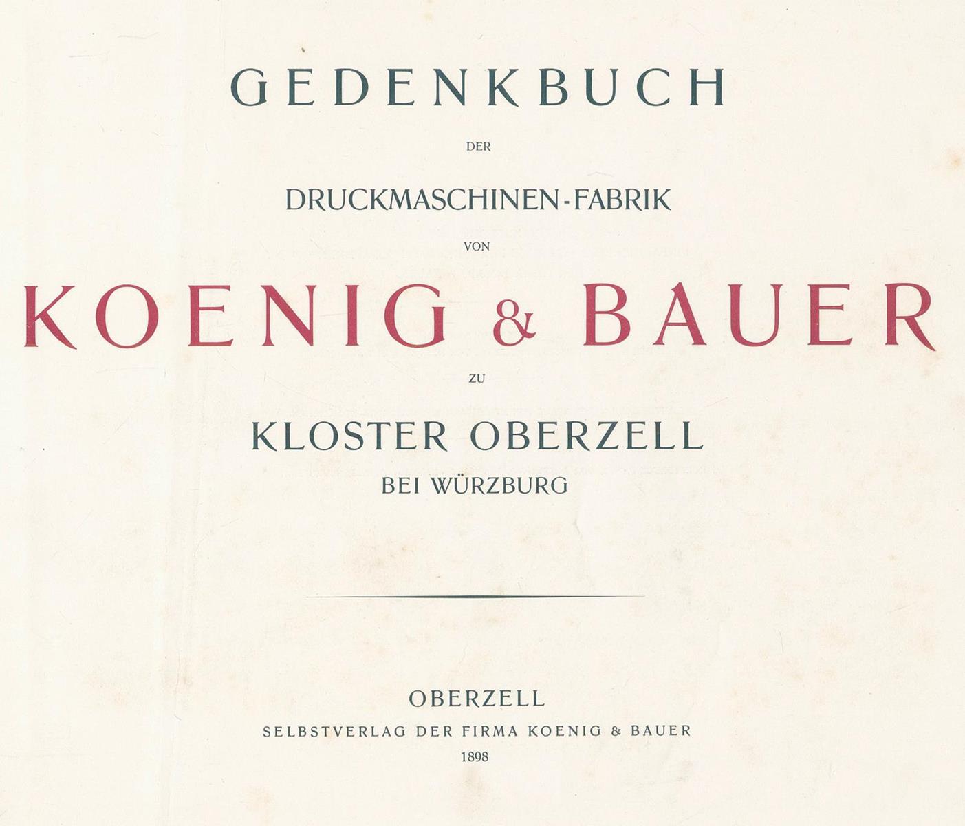 Koenig & Bauer. | Bild Nr.1