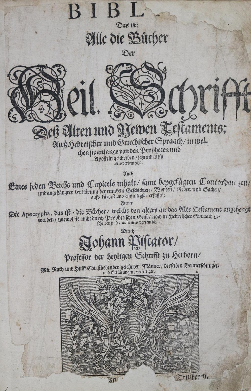 Biblia germanica. | Bild Nr.1