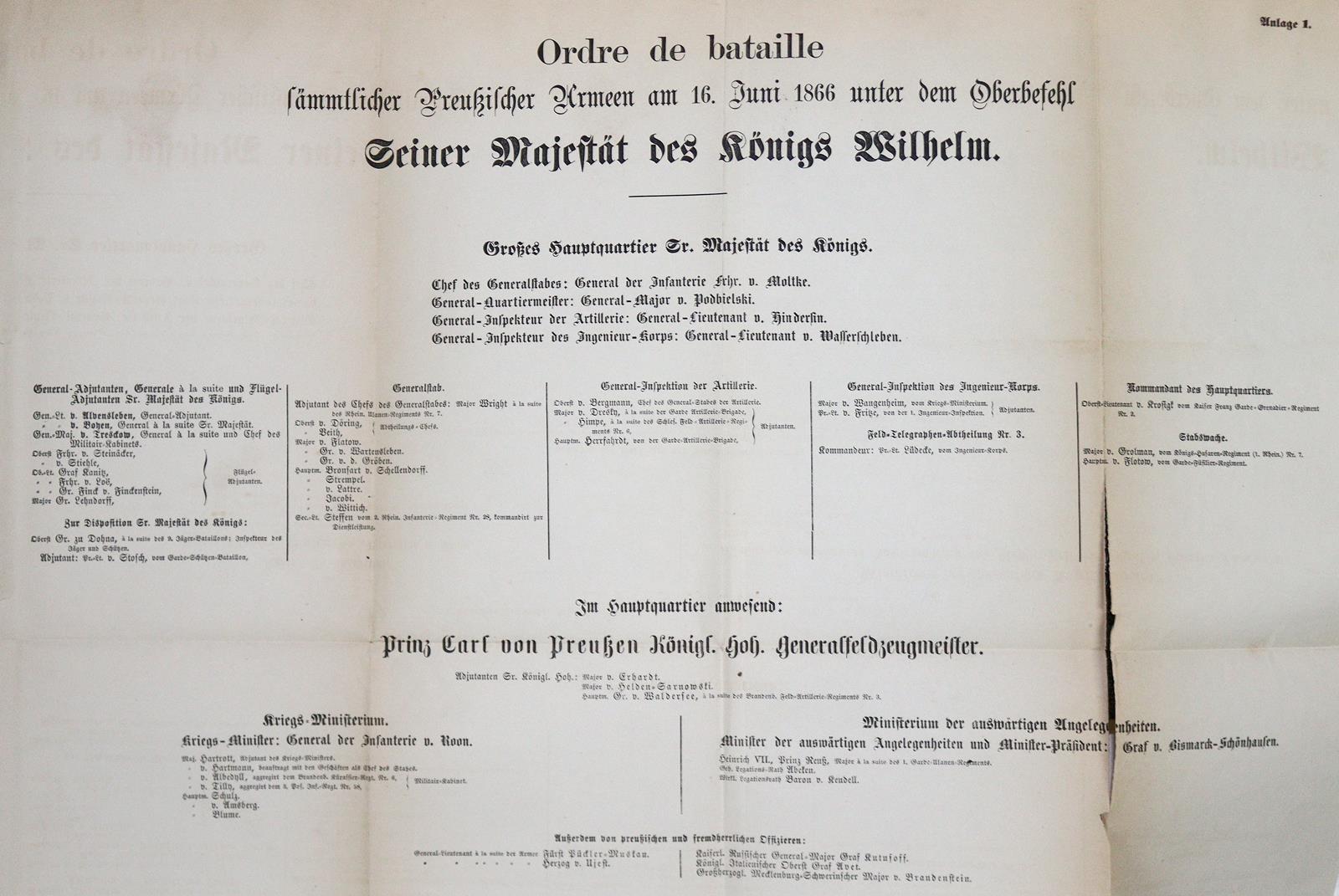 Feldzug von 1866 in Deutschland, Der. | Bild Nr.1