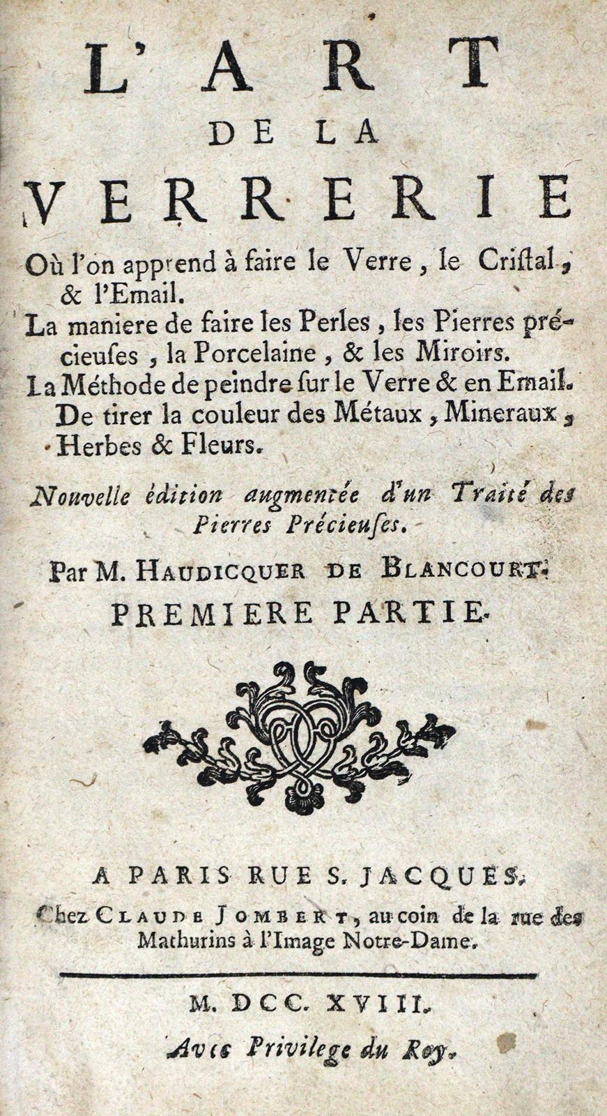 Haudicquer de Blancourt,(J.). | Bild Nr.1