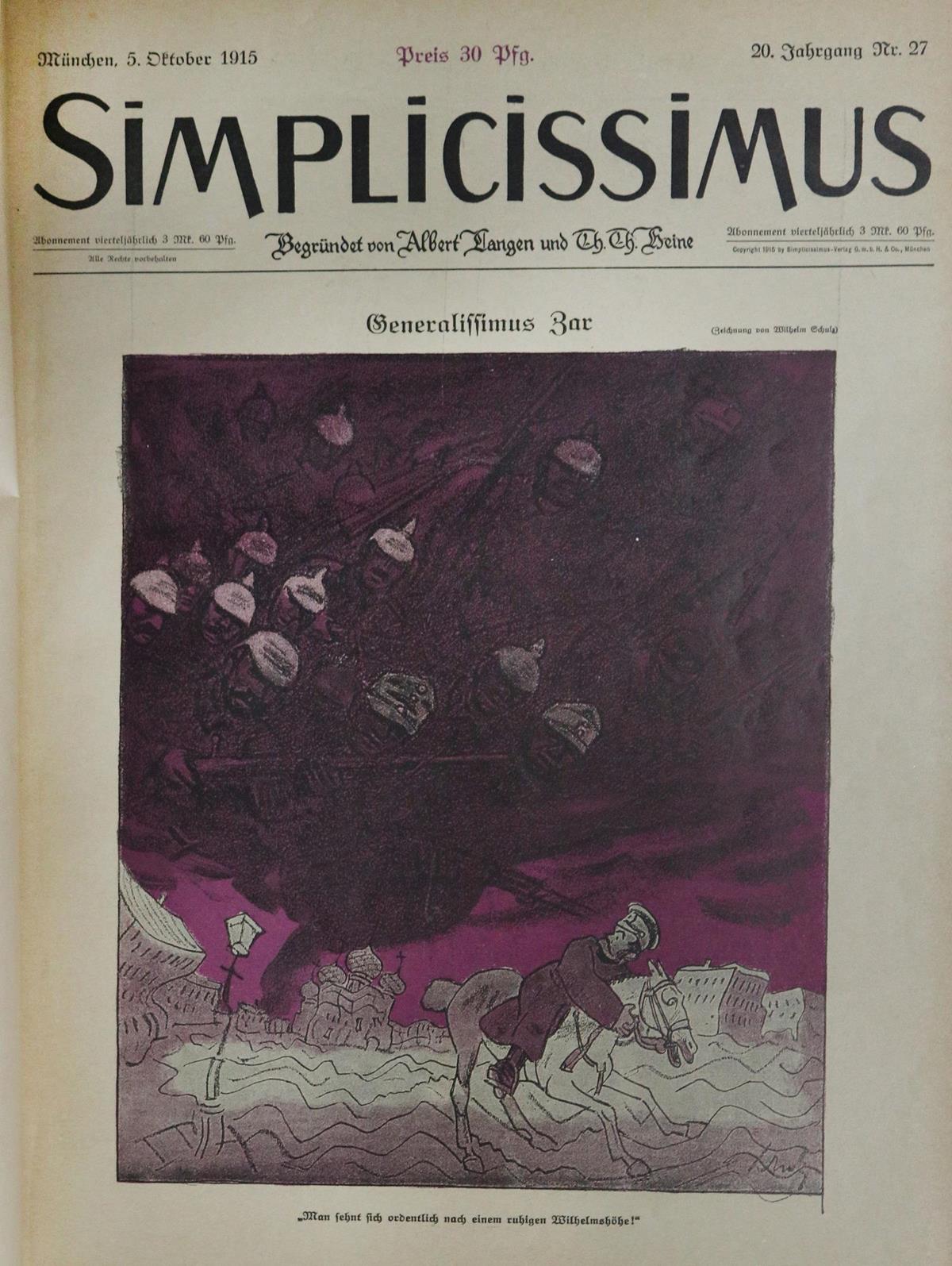 Simplicissimus. | Bild Nr.1