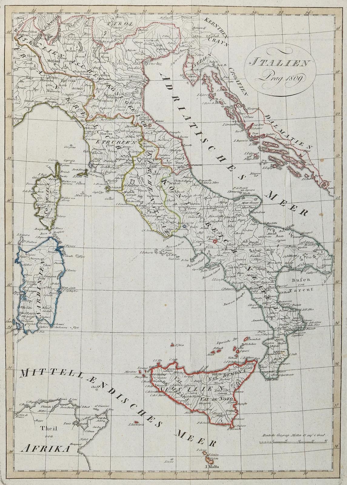 Carte geografica del territorio | Bild Nr.1