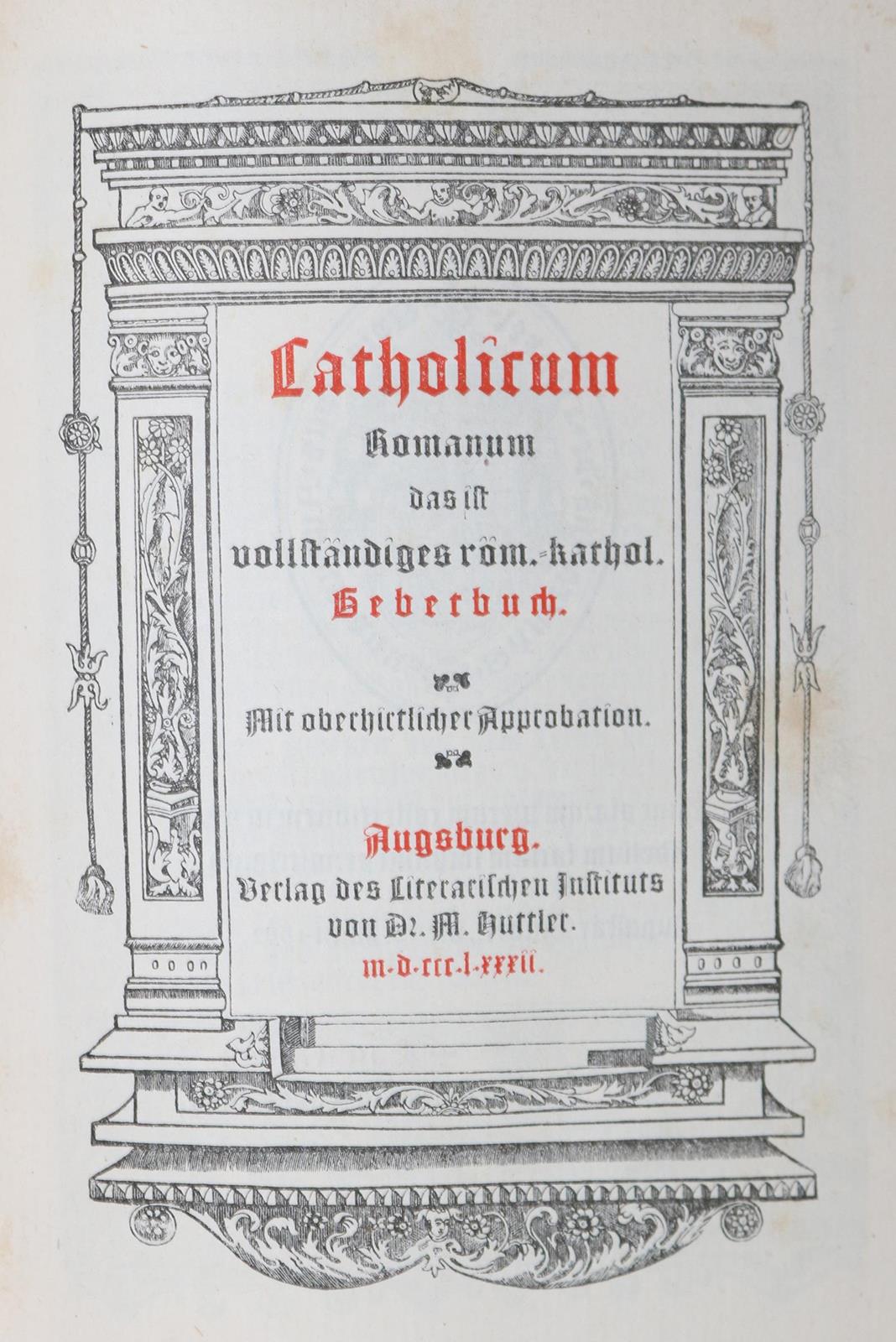 Catholicum Romanum | Bild Nr.2