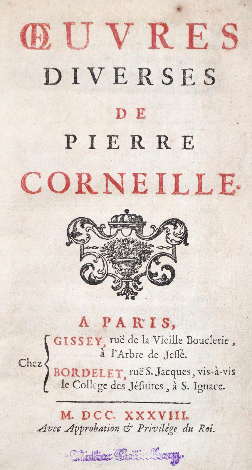 Corneille,P. | Bild Nr.1