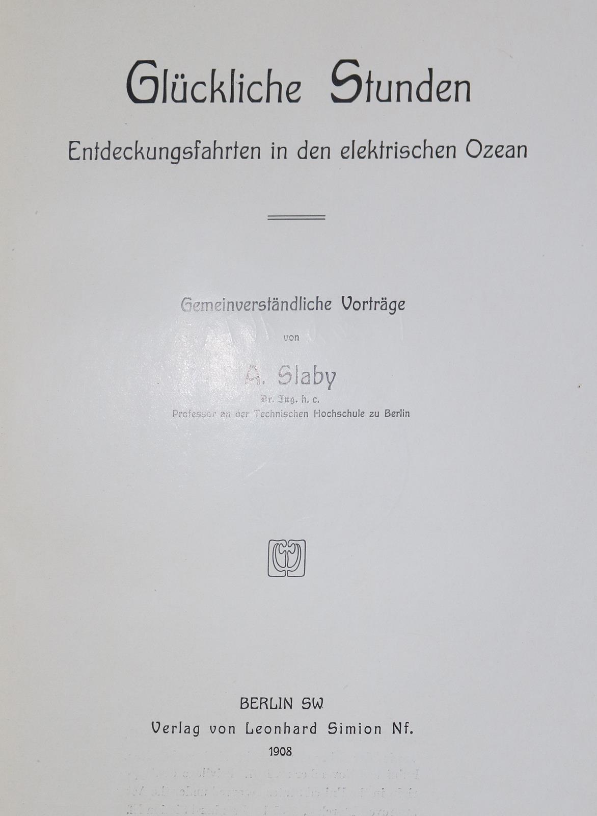 Slaby,A. | Bild Nr.1