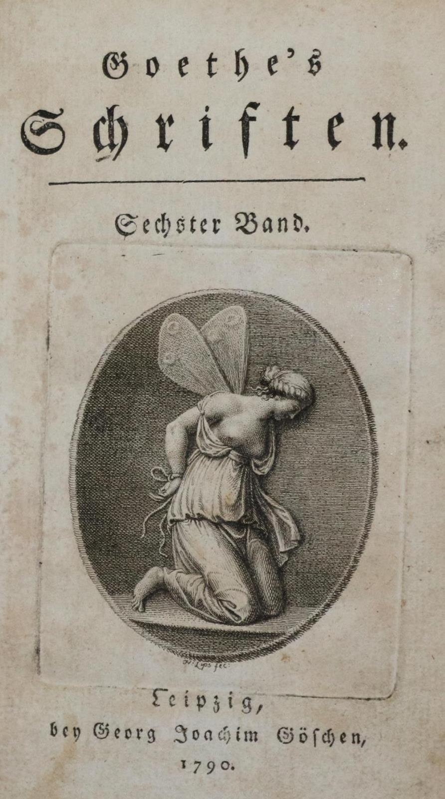 Goethe,(J.W.v.). | Bild Nr.1