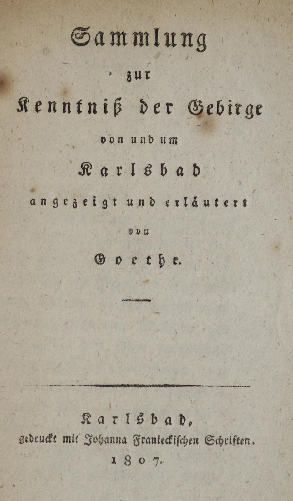 Goethe,(J.W.)v. | Bild Nr.1