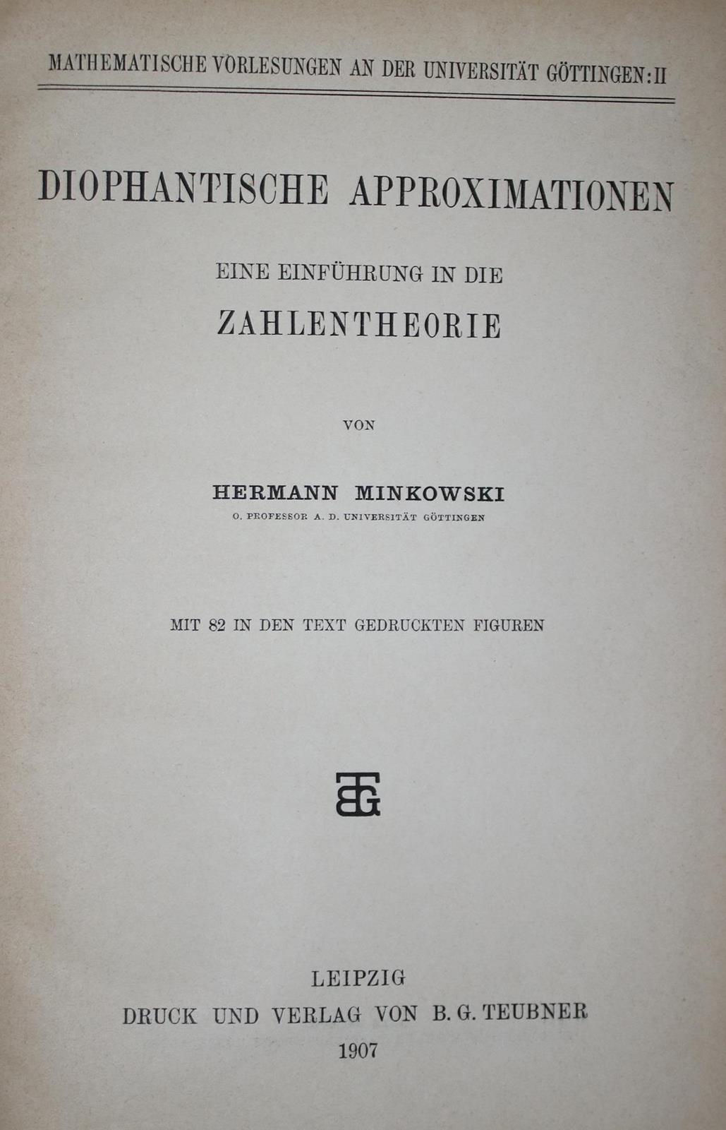 Minkowski,H. | Bild Nr.1