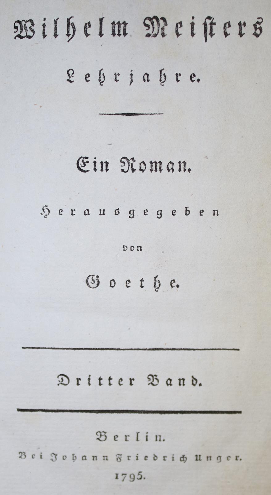 Goethe,(J.W.v.). | Bild Nr.1