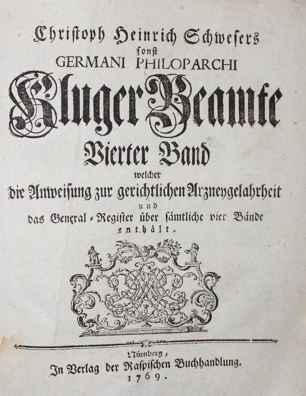 Schweser,C.H. (gen.: Germanus Philoparchus). | Bild Nr.1