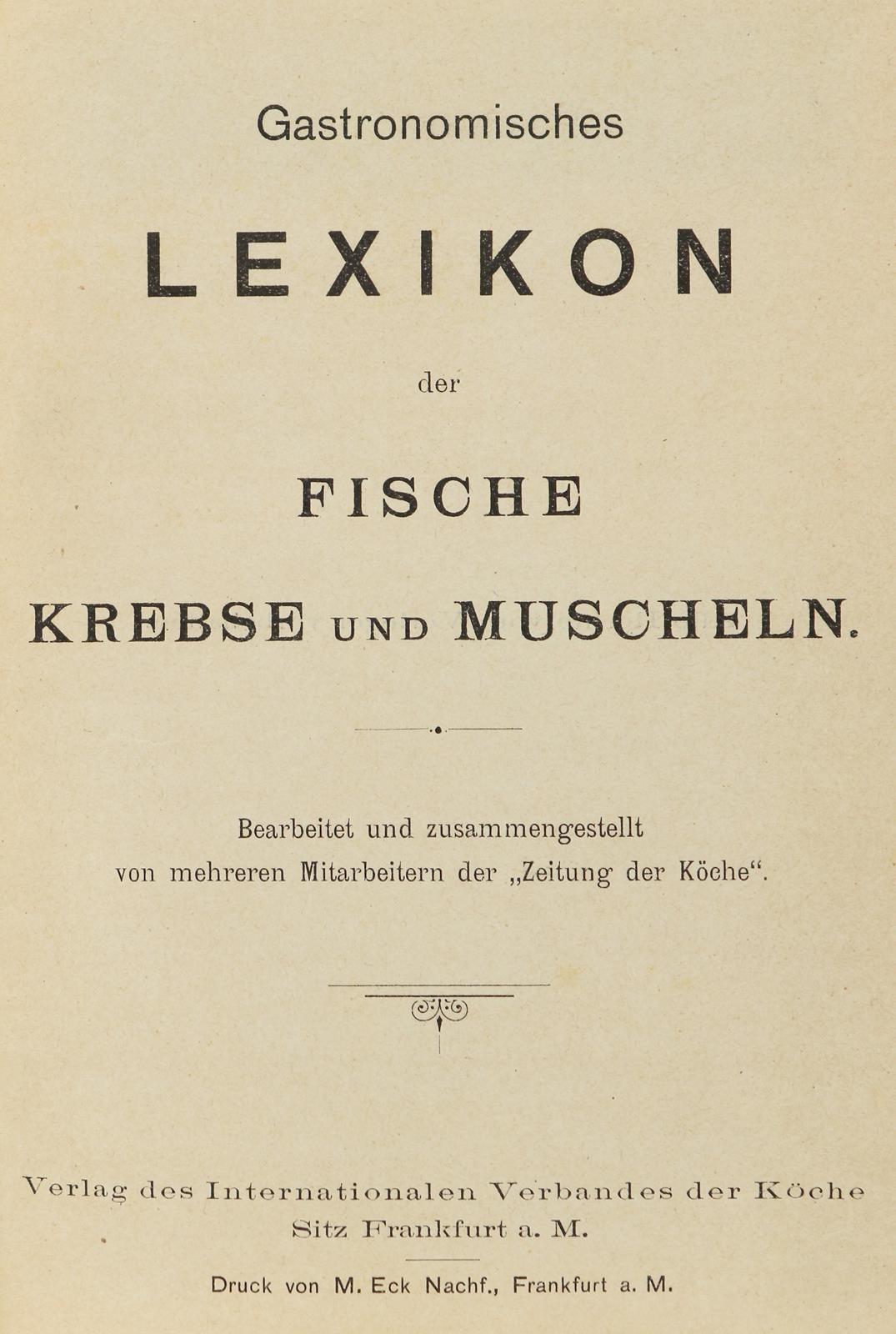 Gastronomisches Lexikon | Bild Nr.2