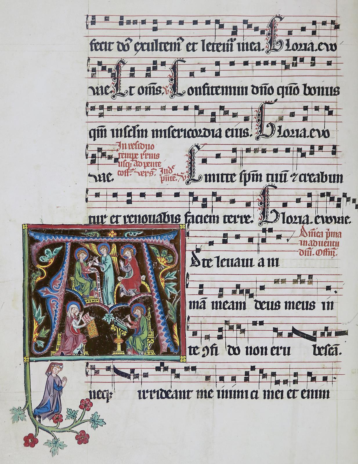 Graduale von St. Katharinenthal, Das. | Bild Nr.3