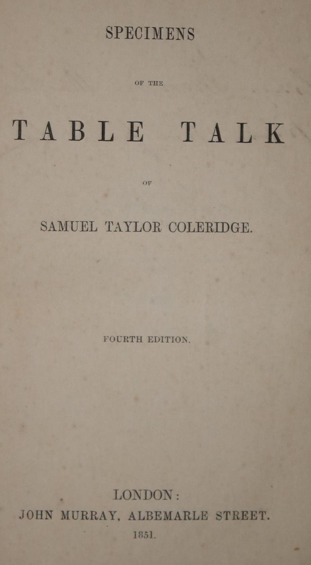 Coleridge,S.T. | Bild Nr.1