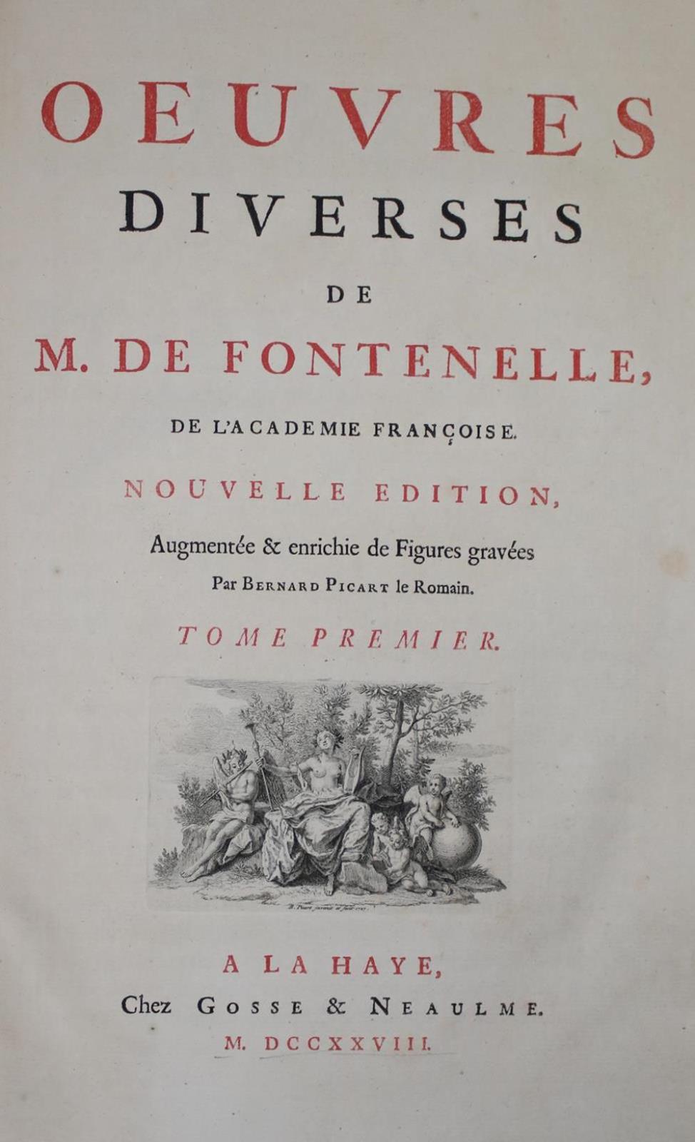 Fontenelle,(B. le Bovier (Bouyer),de. | Bild Nr.1