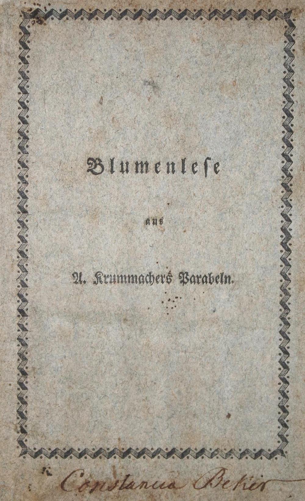 Krummacher,(F.A.). | Bild Nr.1