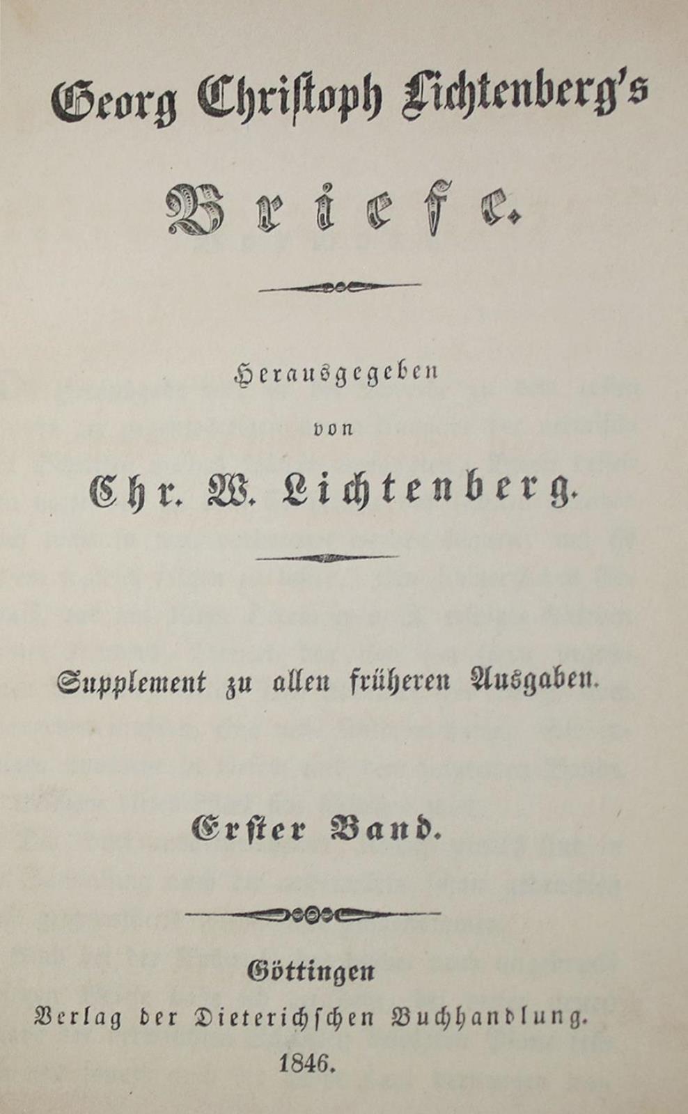 Lichtenberg,G.C. | Bild Nr.1