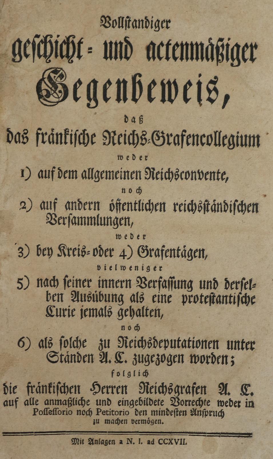 (Hohenlohe-Schillingsfürst,K.A.v. u. J.V.Jörg). | Bild Nr.1