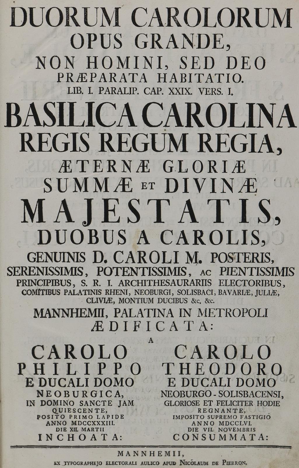 Basilica Carolina | Bild Nr.3