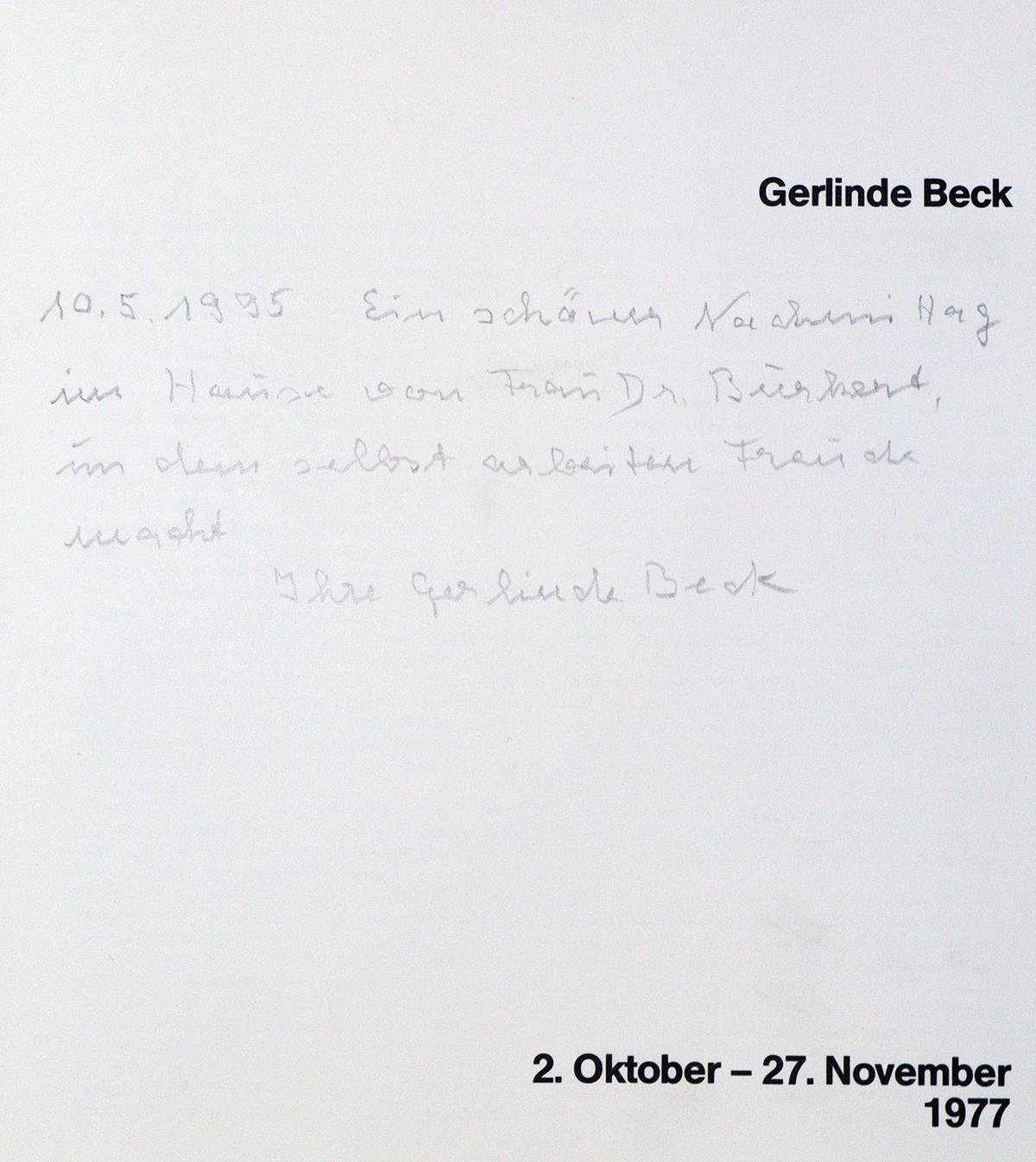 Beck, Gerlinde. | Bild Nr.10