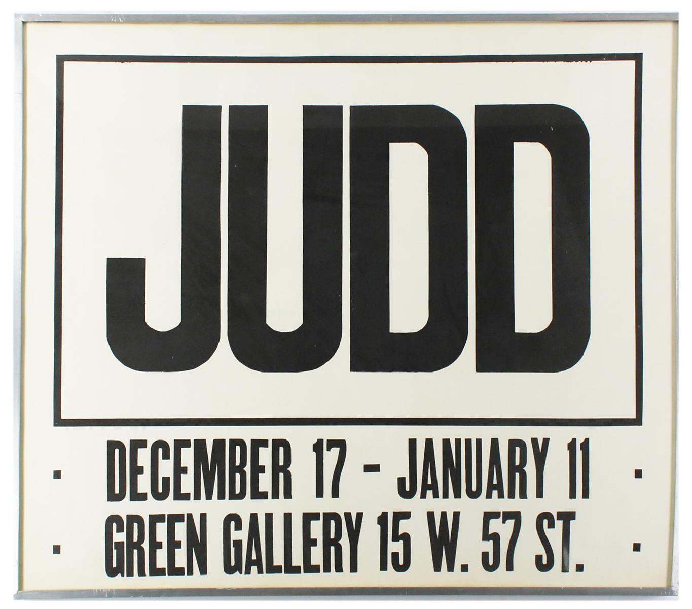 Judd, Donald | Bild Nr.1