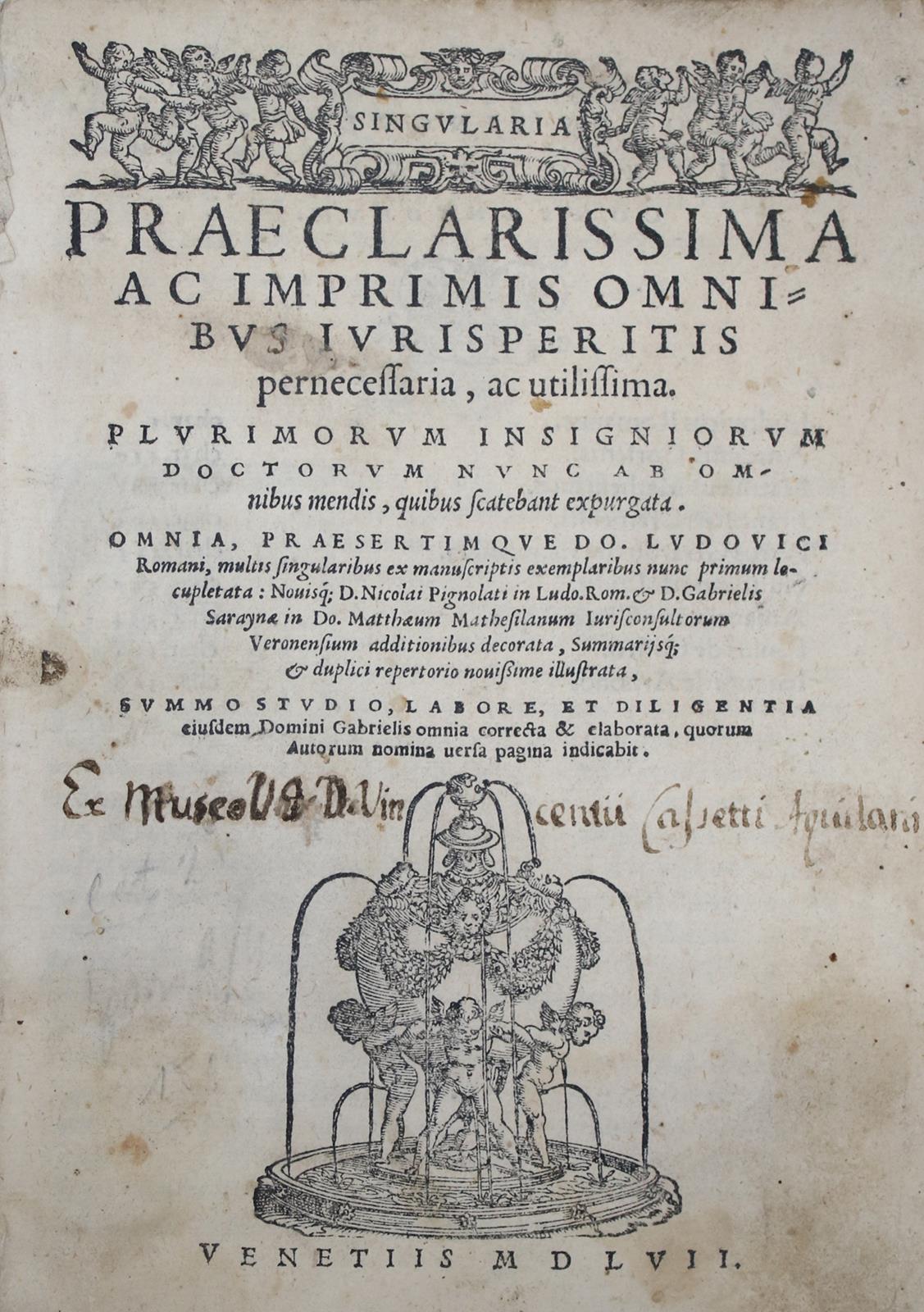 Singularia Praeclarissima | Bild Nr.1