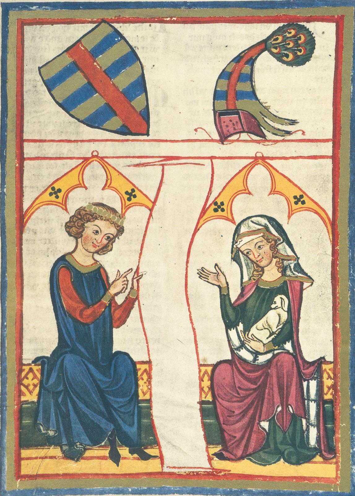 Codex Manesse. | Bild Nr.2