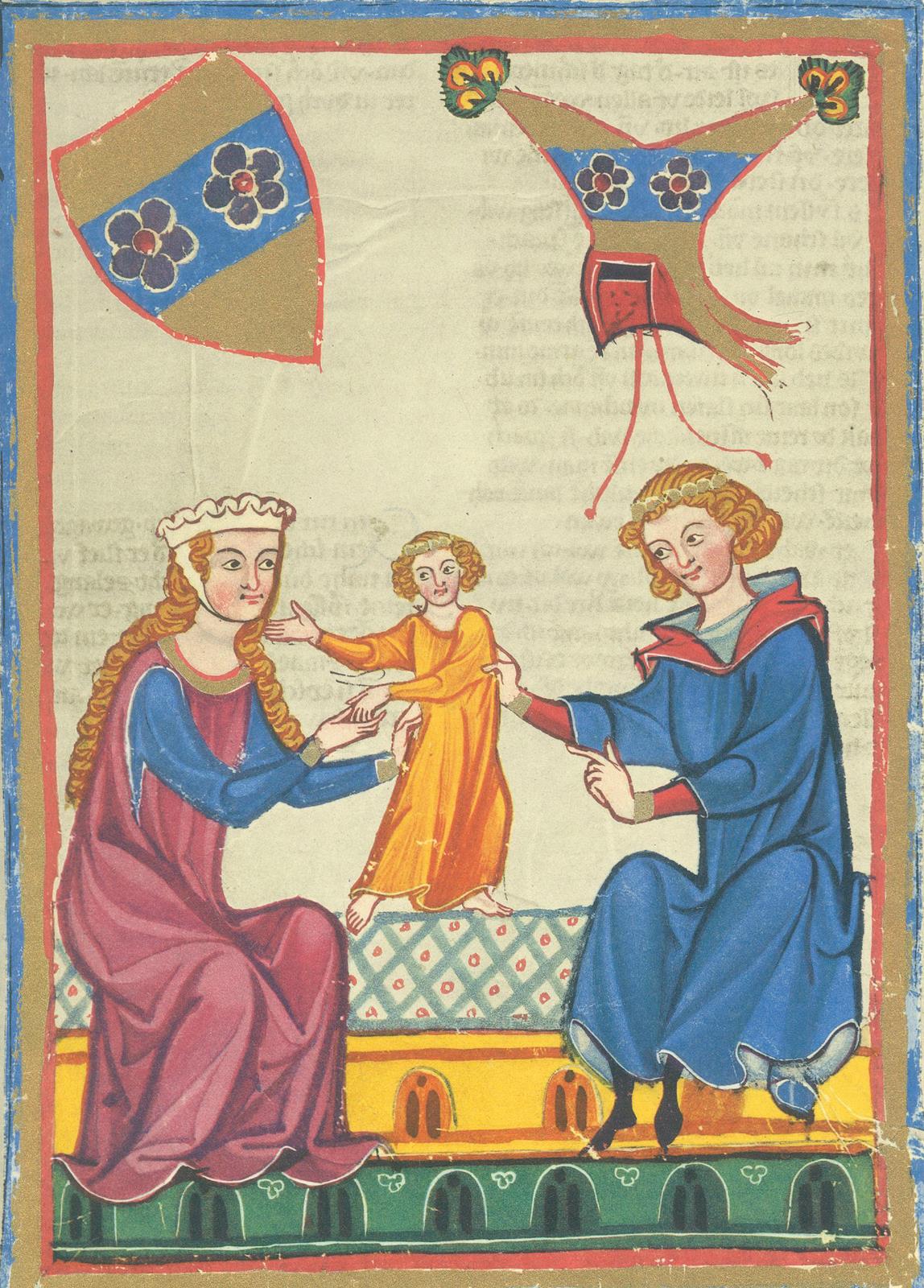 Codex Manesse. | Bild Nr.4