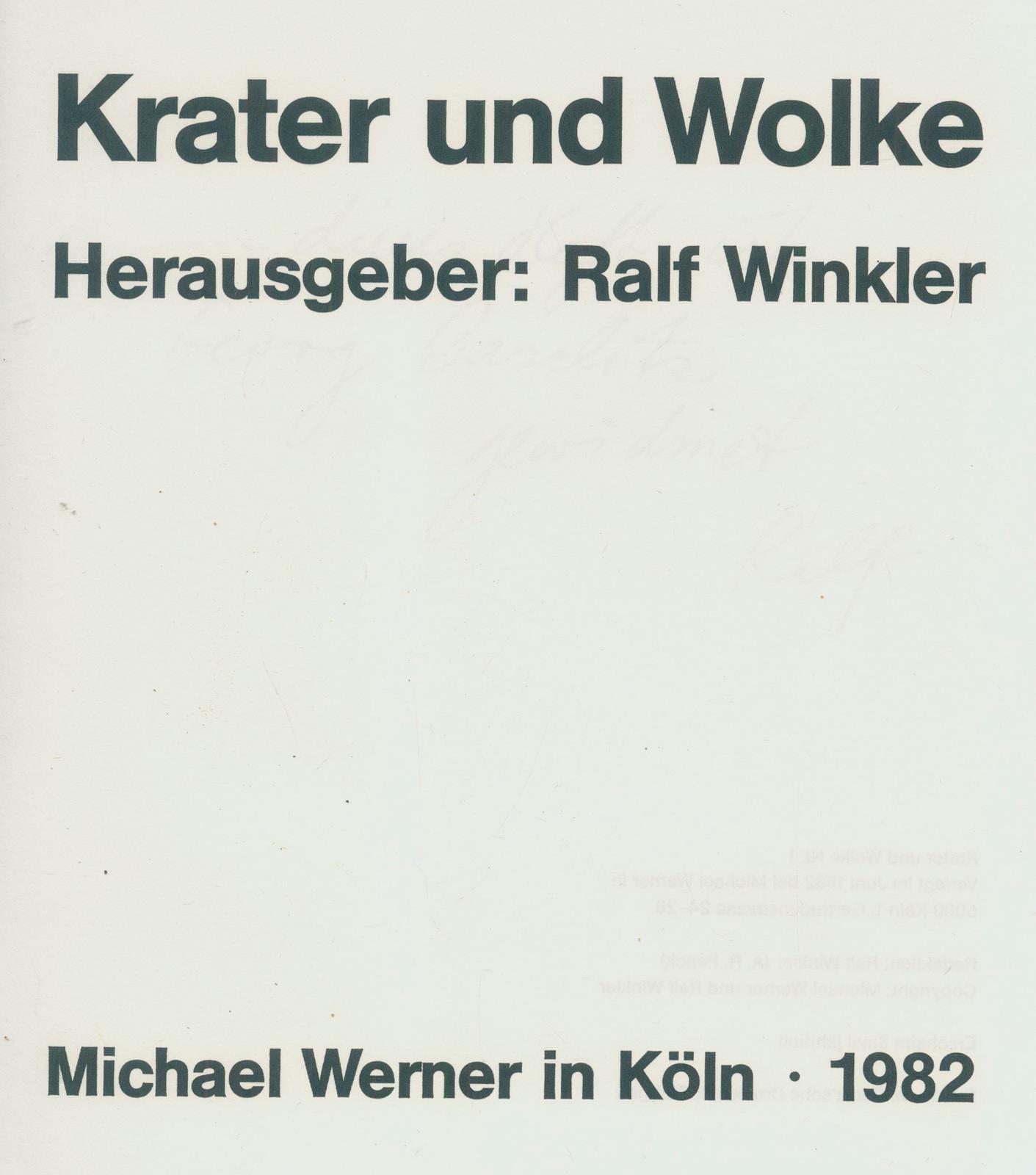 Penck,A.R. (d.i. R.Winkler, Red.). | Bild Nr.1