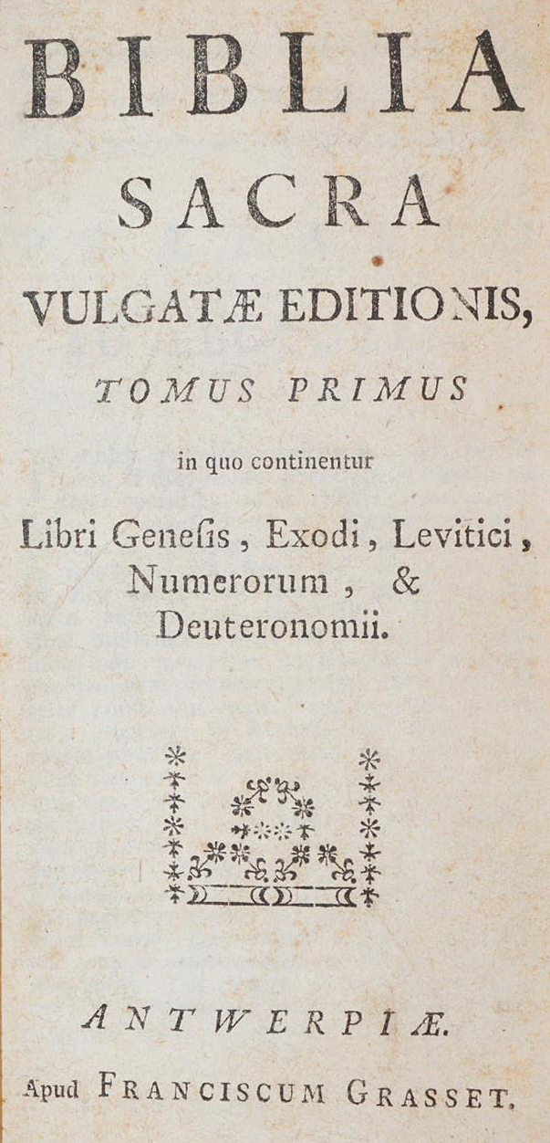 Biblia latina. | Bild Nr.1