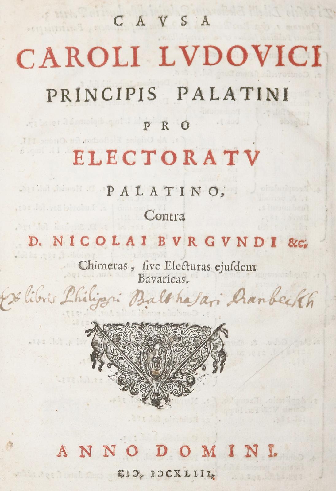 (Blarer,J.C.). | Bild Nr.1