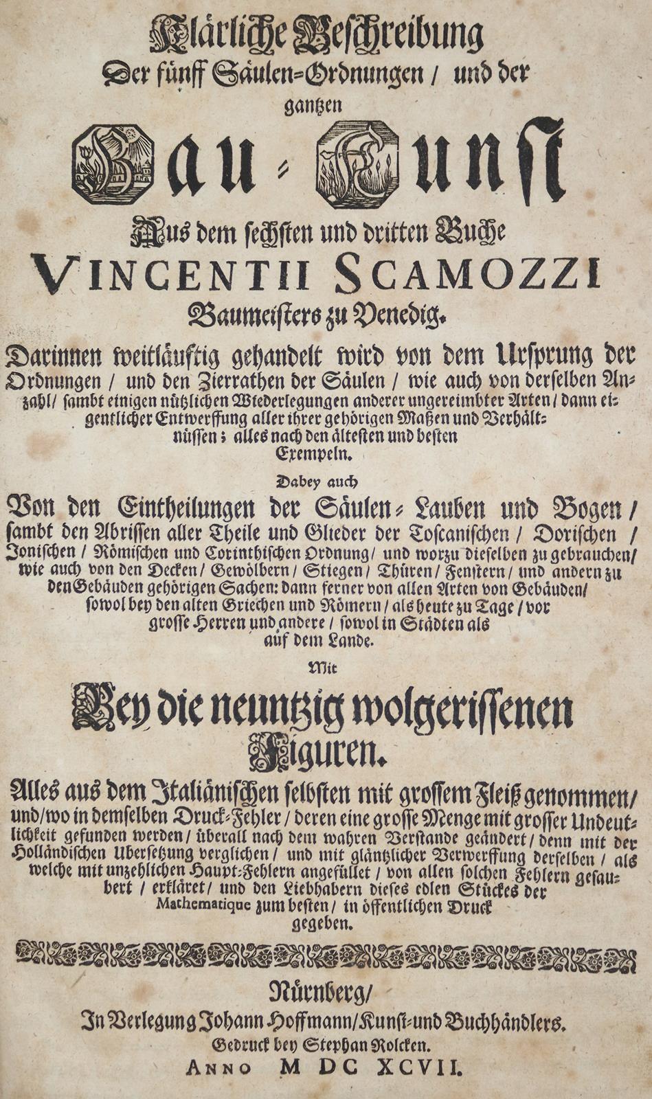 Scamozzi,V. | Bild Nr.2