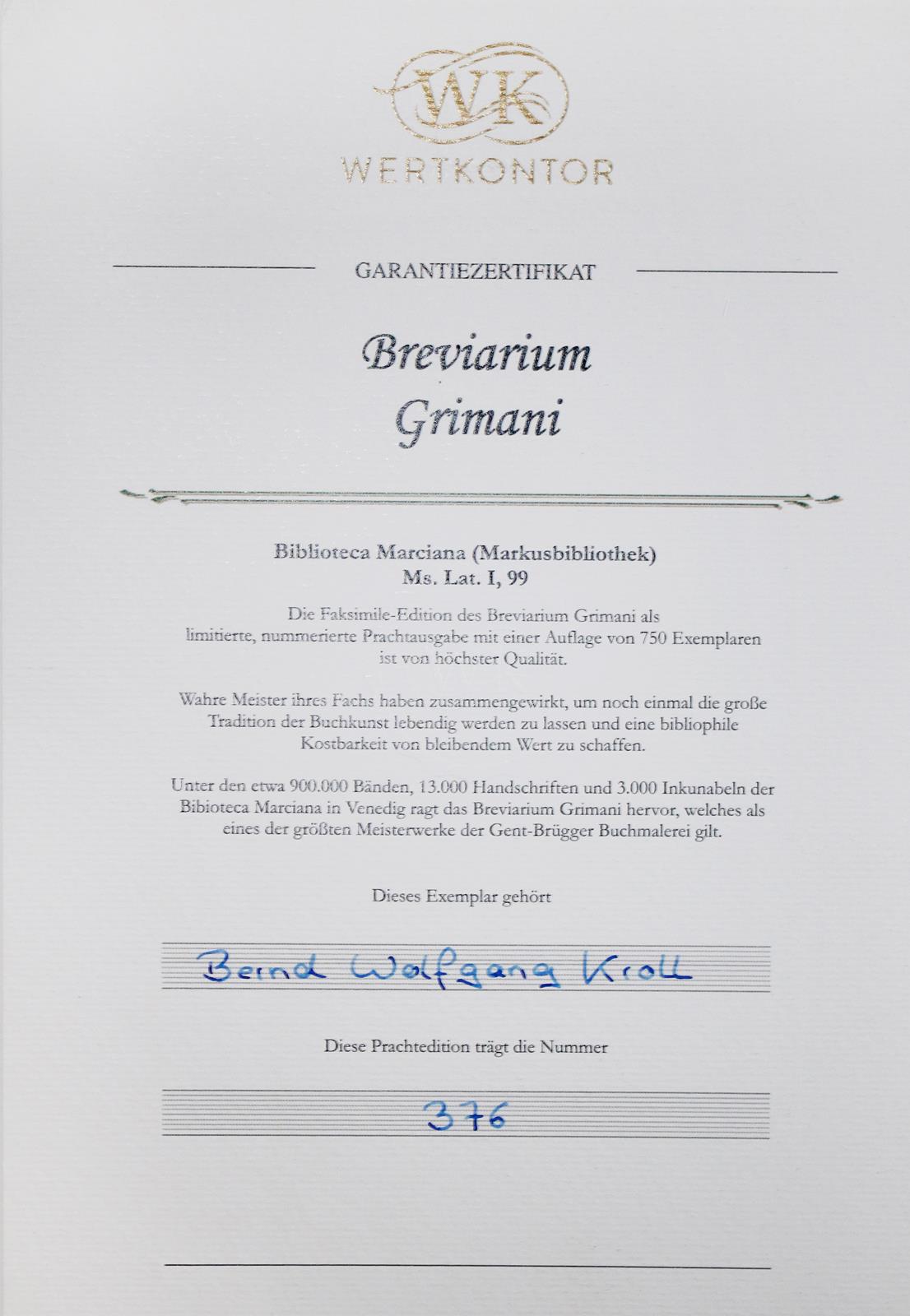 Breviarium Grimani. | Bild Nr.3